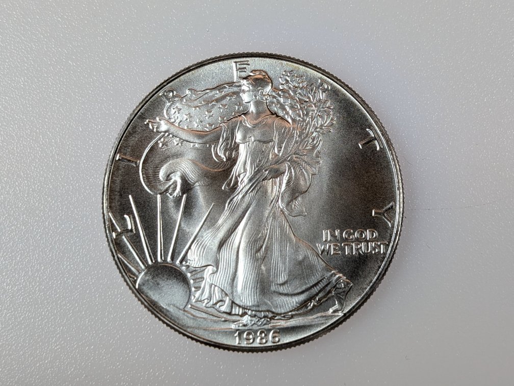 1986 American Silver Eagle