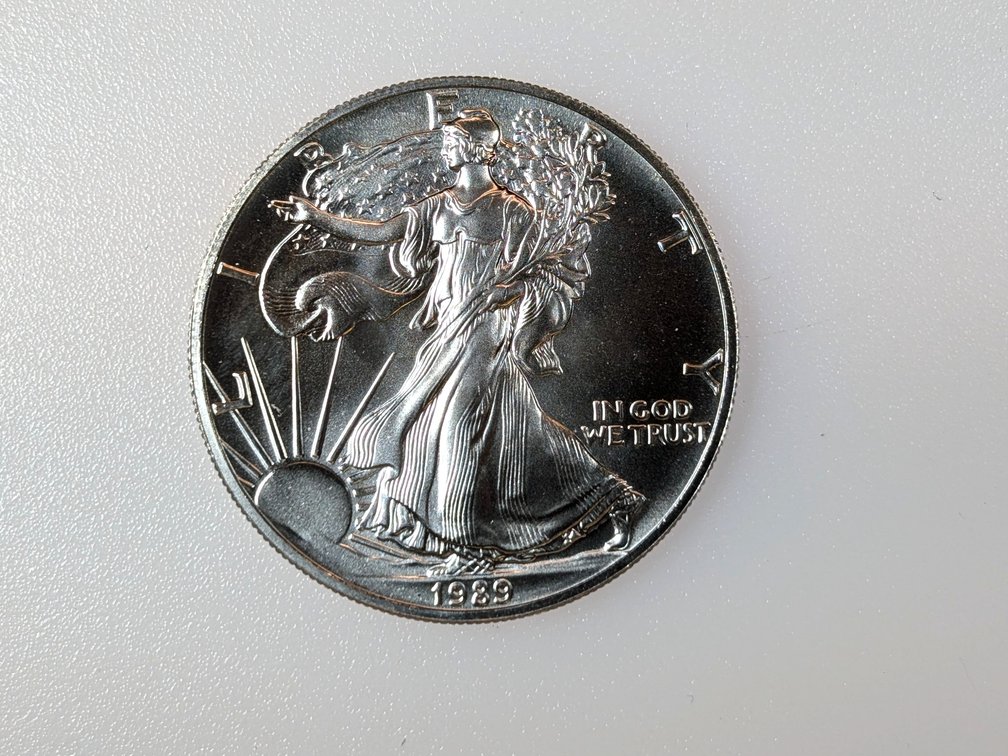1989 American Silver Eagle