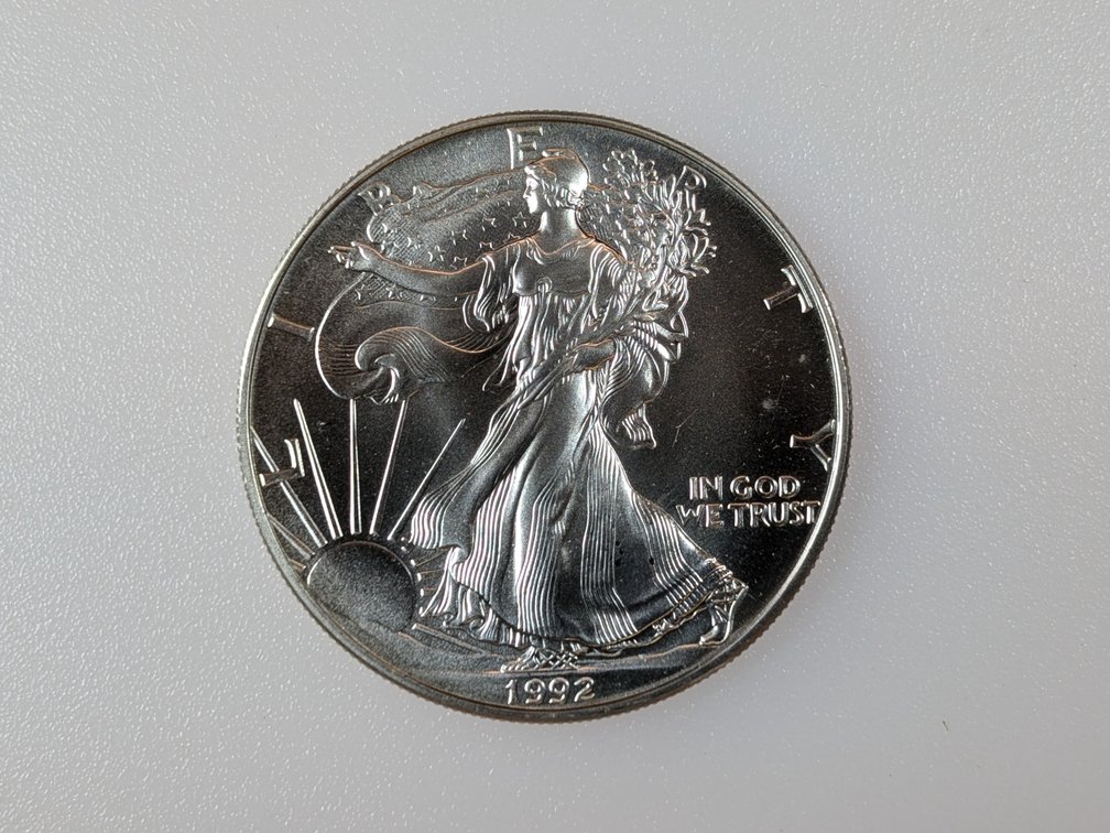 1992 American Silver Eagle