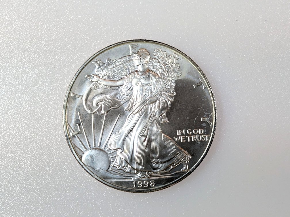 1998 American Silver Eagle