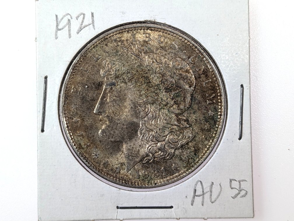 1921 Morgan Silver Dollar