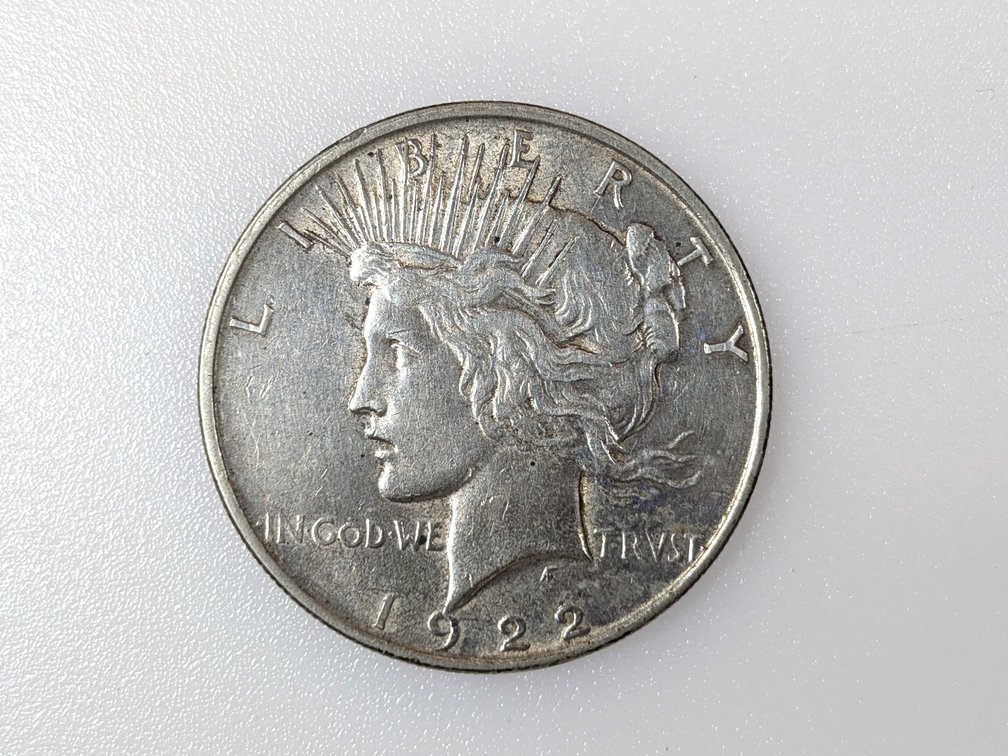 1922-D Peace Silver Dollar