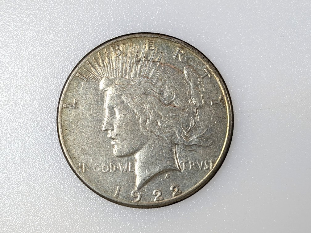 1922-S Peace Silver Dollar