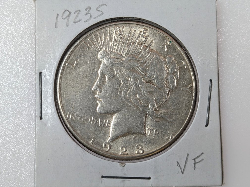 1923-S Peace Silver Dollar