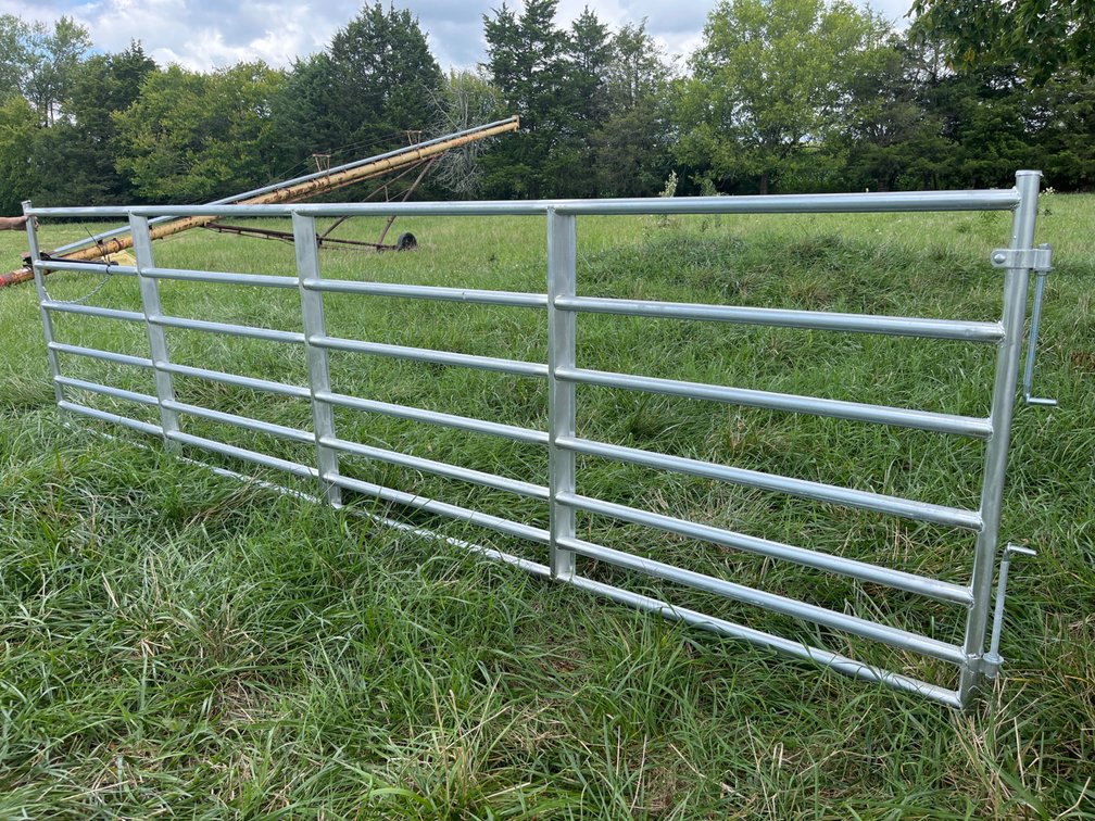 16’ Galvanized Gate, new