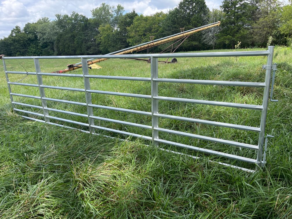 16’ Galvanized Gate, new