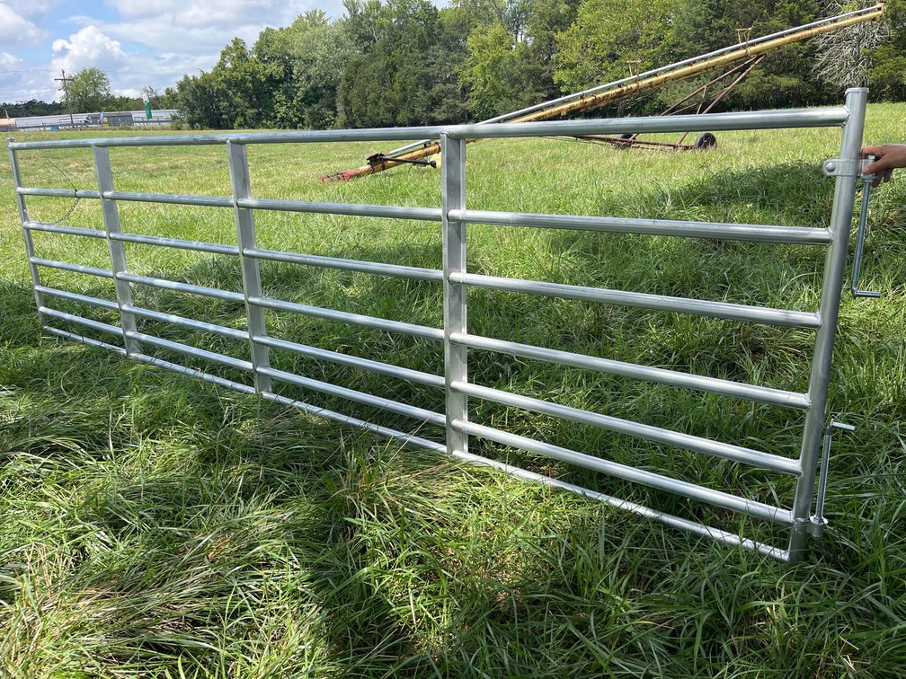 16’ Galvanized Gate, new