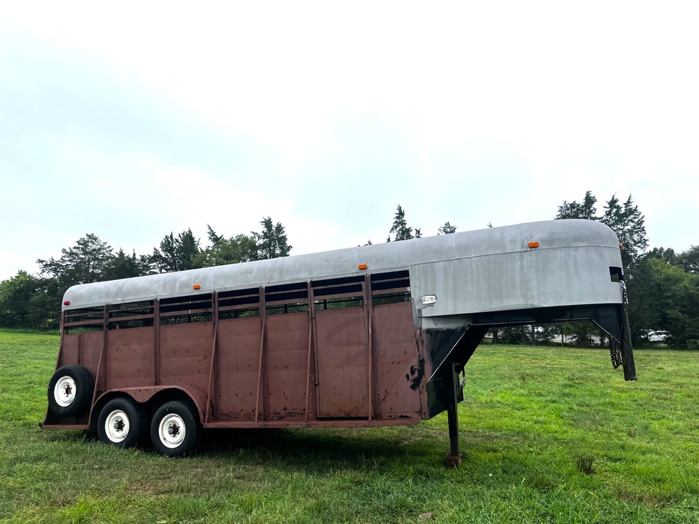 1988 Chaparral Stock Trailer