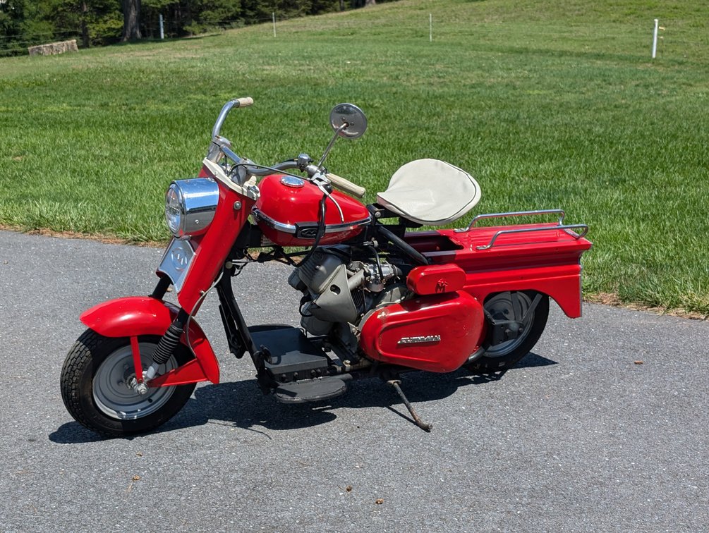 1962 Cushman Super Silver Eagle Motorcycle 