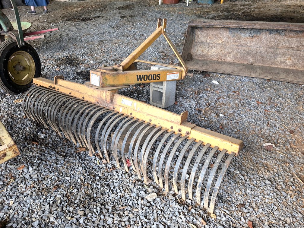 Woods LR106 7 Ft Landscape Rake