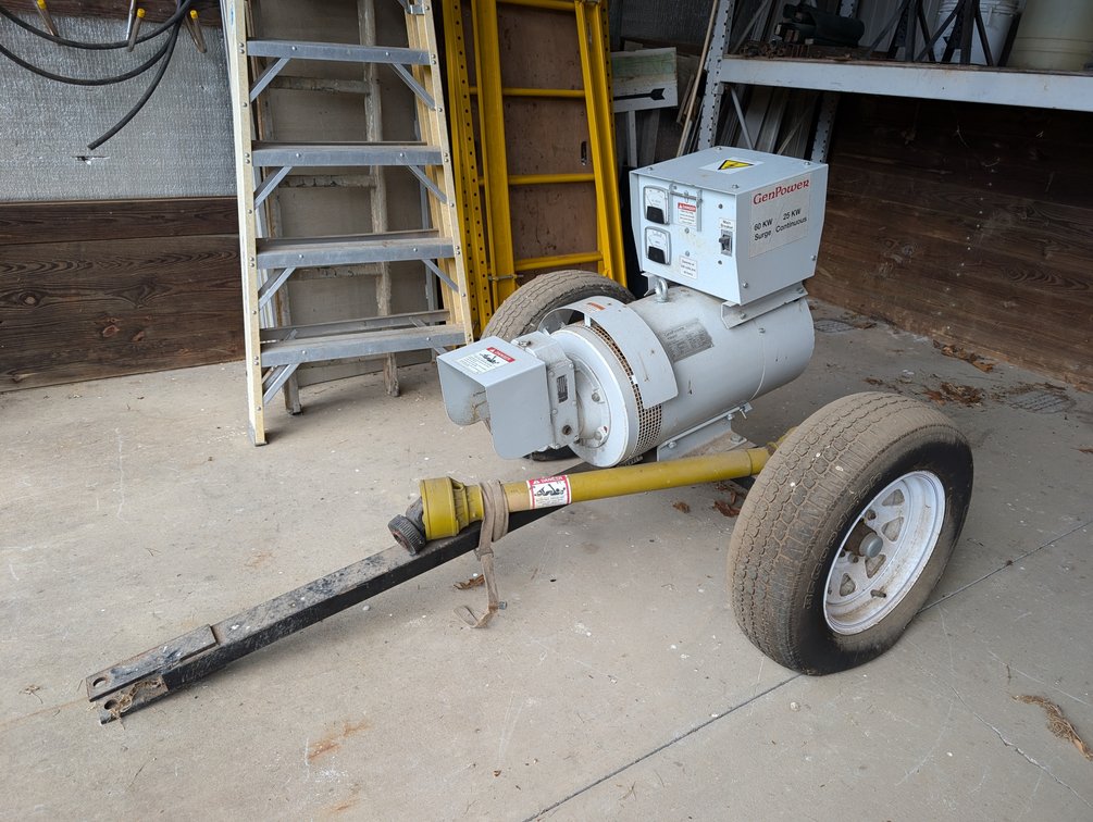 GenPower 25 KW PTO Generator 