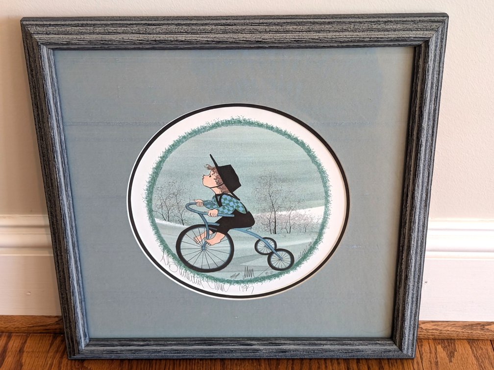 P Buckley Moss Print