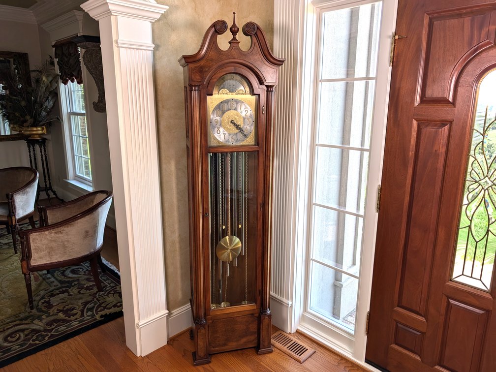Colonial Grandfather Clock