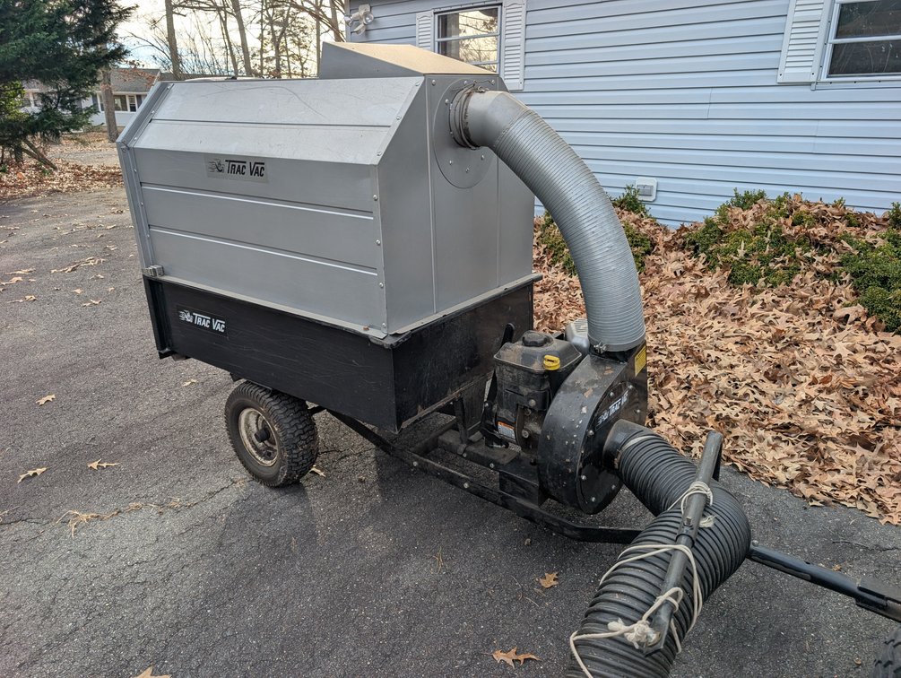 Trac Vac 580 Tow-Behind Leaf Vacuum System