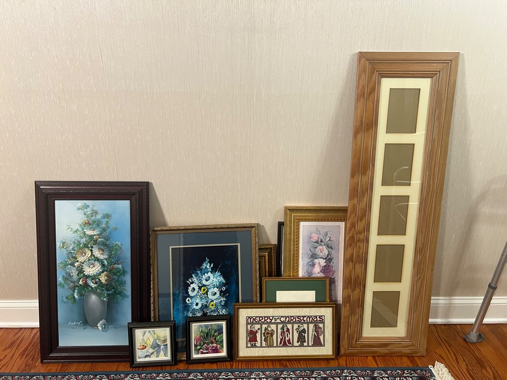Collection of Framed Wall Art, Paintings, and Prints
