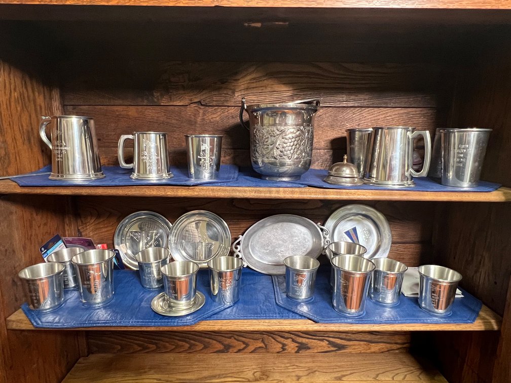 Silver-Tone Metalware Sailing Trophy Collection