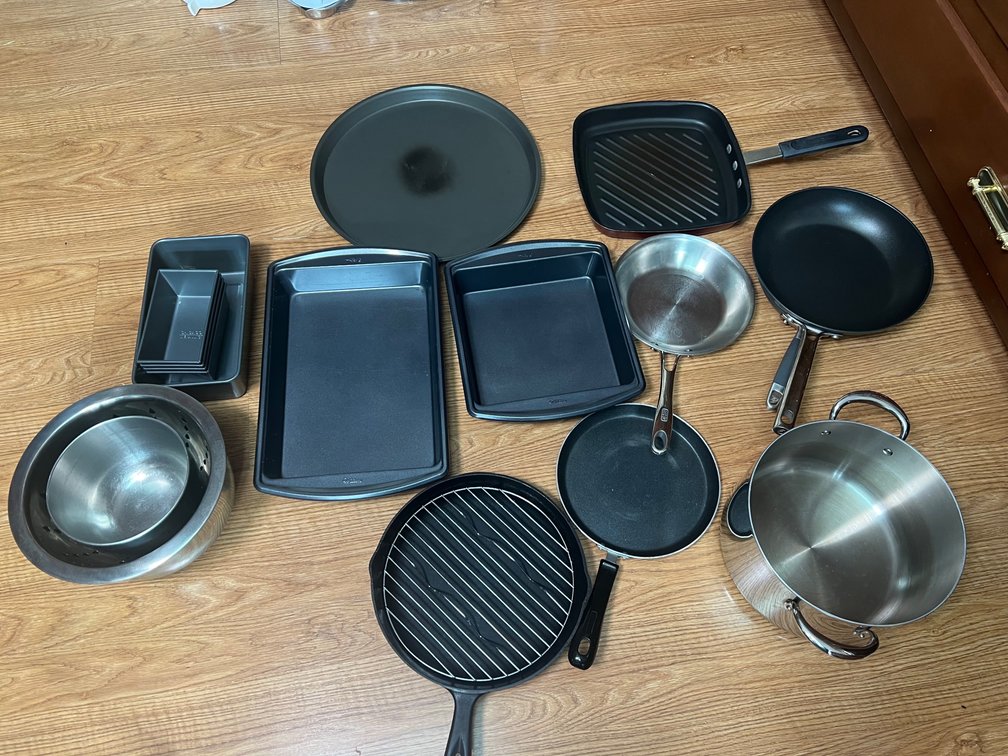 Wilton & BHG Cookware Lot with Cast Iron & Bakeware