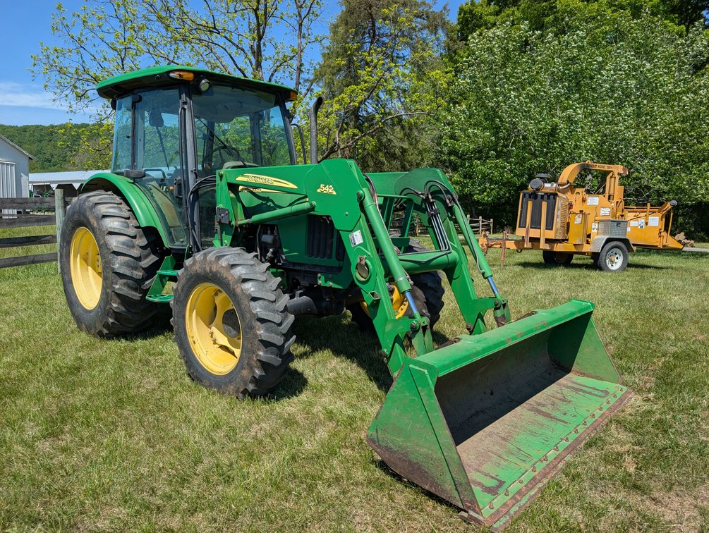 John Deere 5603 Tractor With 542 Loader