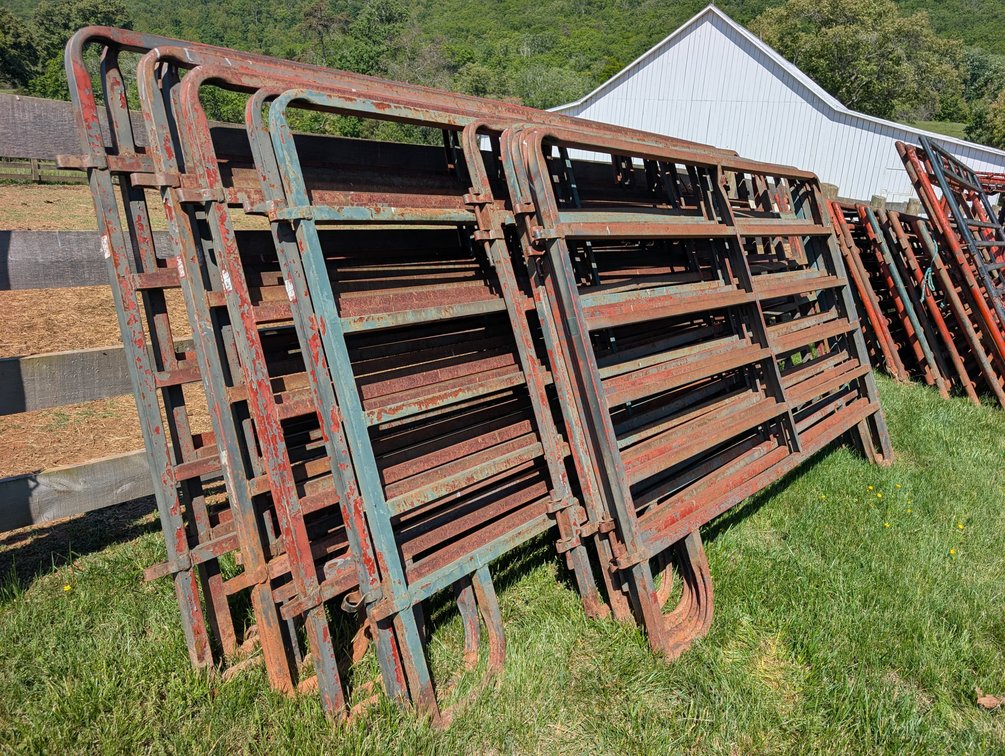 Livestock Corral Panel Set - Square Tubular Steel