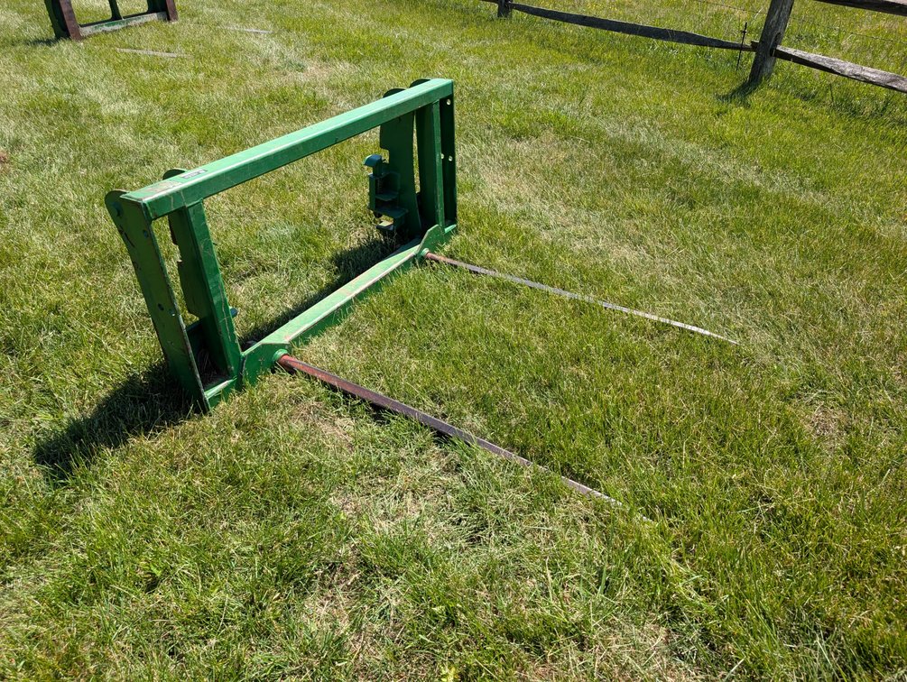 HLA JD Quick Attach Bale Spear Attachment
