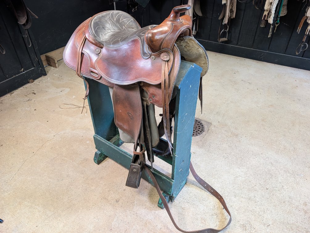 Hereford Brand Western Saddle - Yoakum