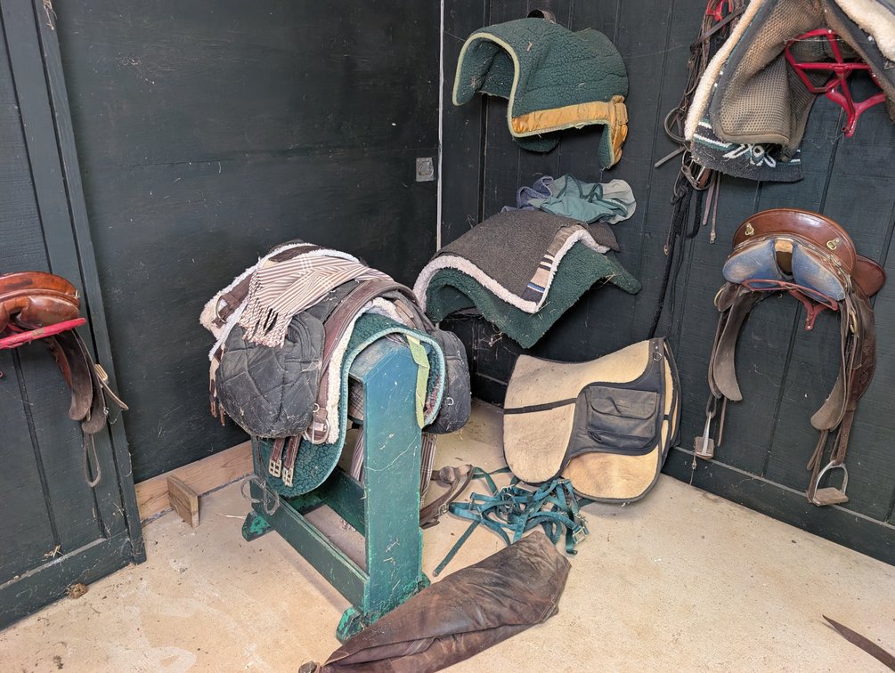 Saddle Blankets and Tack