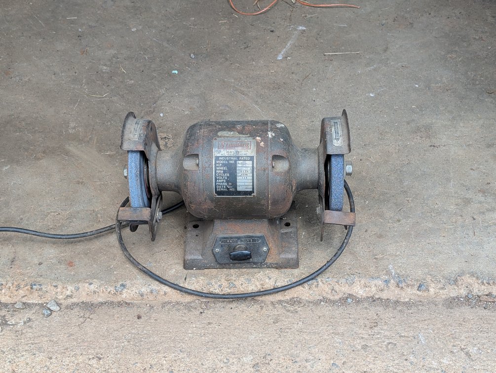 Standard Heavy Duty 1/2 HP 6 Inch Bench Grinder