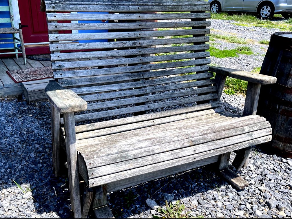 Outdoor Wooden Rocker