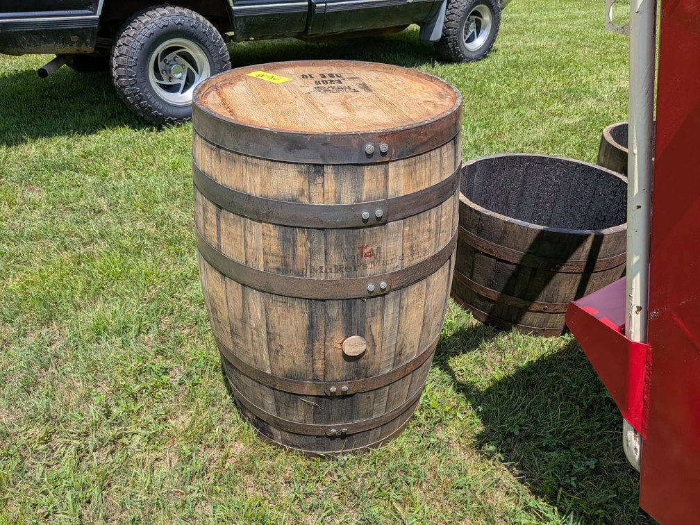 Oak Whiskey Barrel