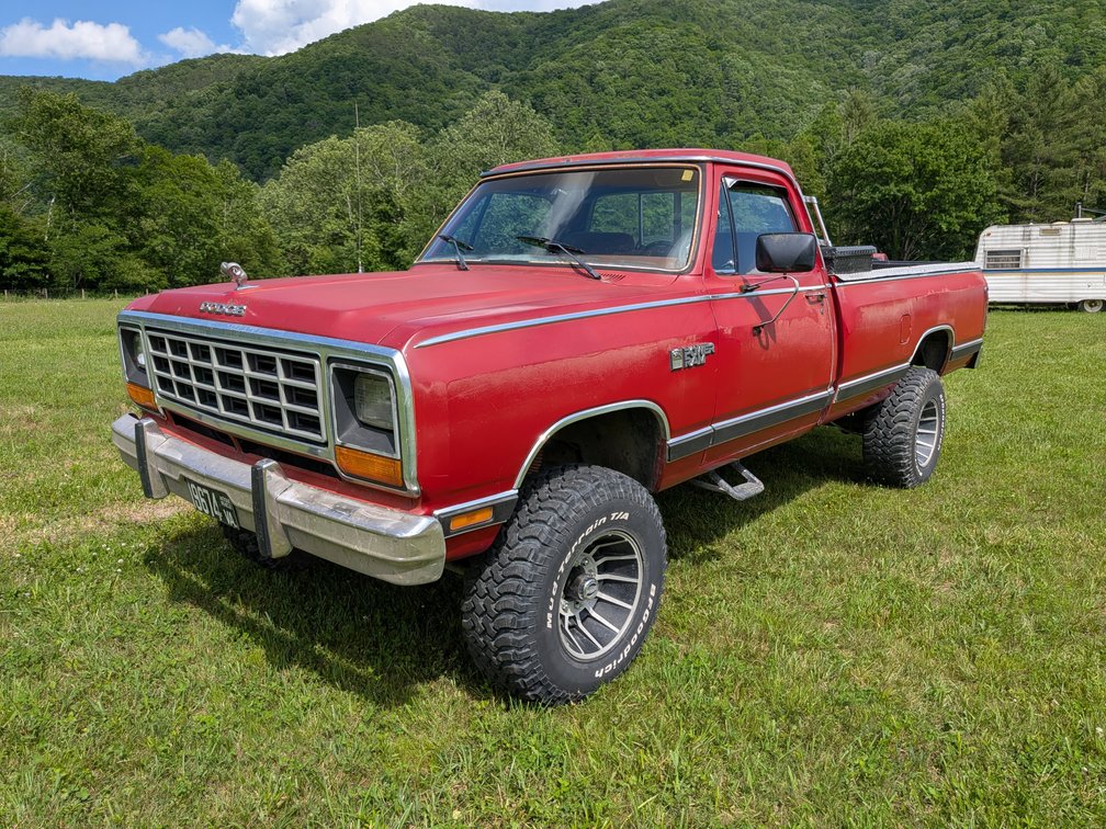 1982 Dodge W150 4x4 Pickup Truck