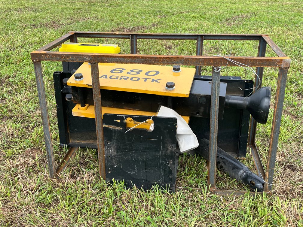 Agrotk Model 680 Quick Attach Post Driver
