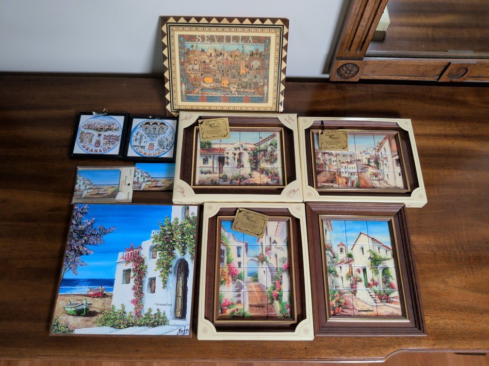 Creaciones Velasco Framed Spanish Souvenir Plaques & Magnets