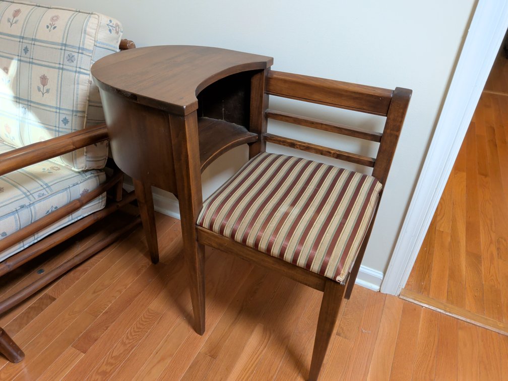 Telephone Gossip Bench