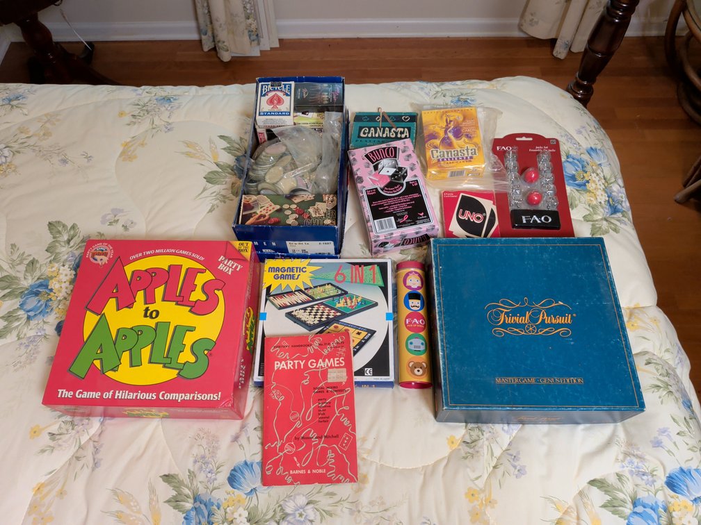 Board and Card Games Lot