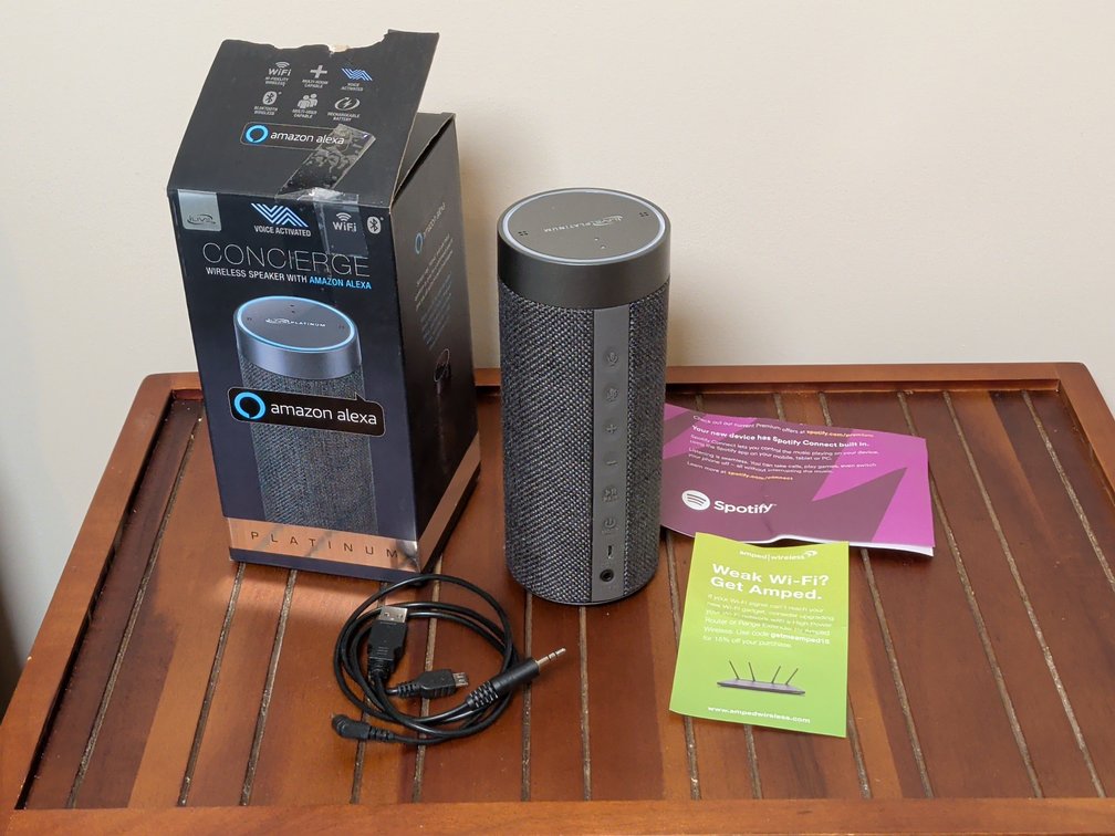iLive Platinum Concierge Wireless Speaker ISWFV387G