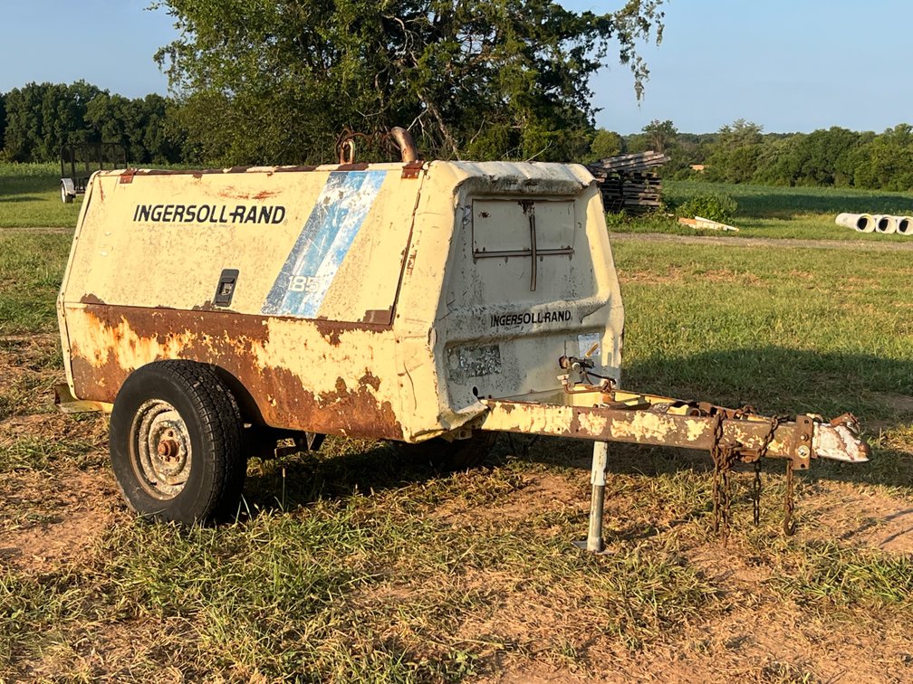 1994 Ingersoll-Rand P185WJD Towable Air Compressor