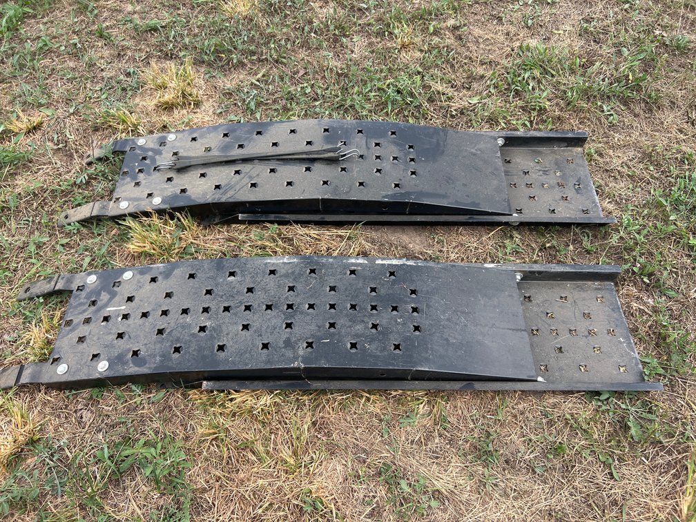 Folding Metal Loading Ramps