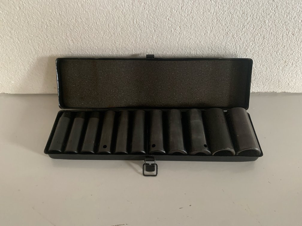 Coleman Powermate 1/2-Inch Drive Deep Air Impact Socket Set