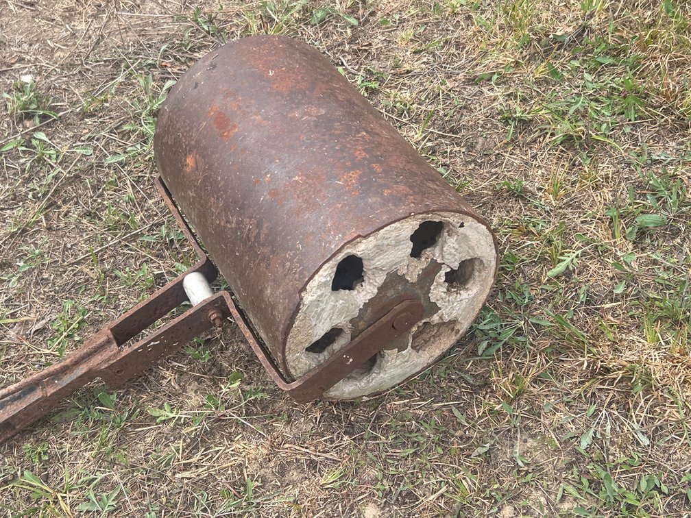 Tow-Behind Concrete-Filled Lawn Roller