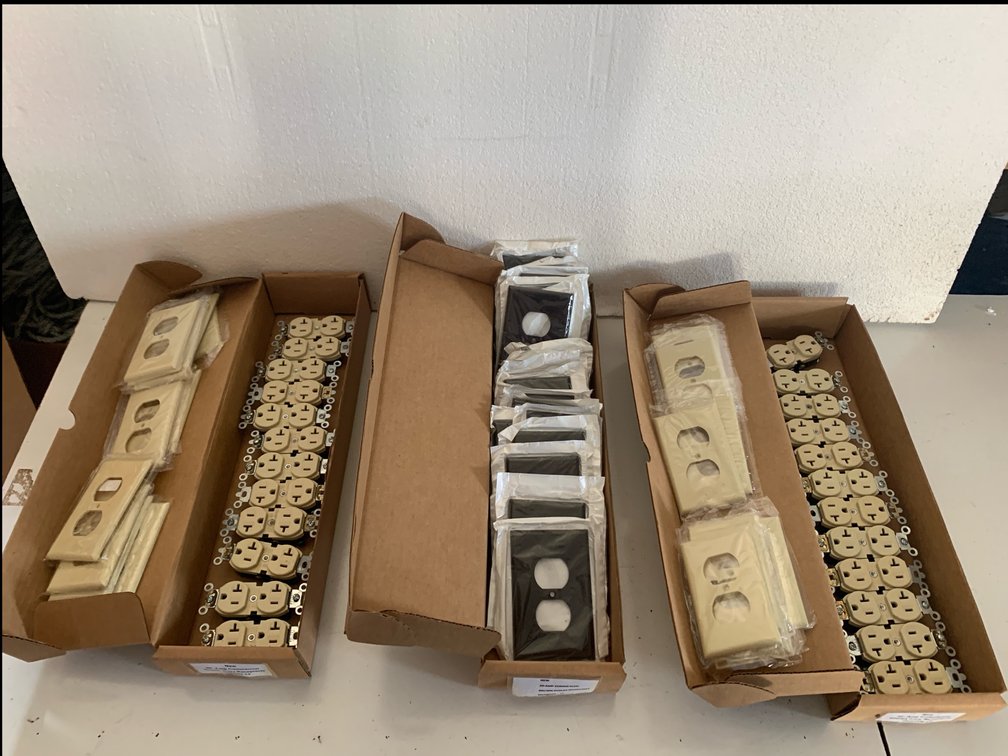 20-Amp Commercial Duplex Receptacles and Wall Plates
