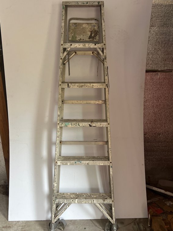 Werner SAF-T-MASTER Model 366 6 ft Aluminum Stepladder