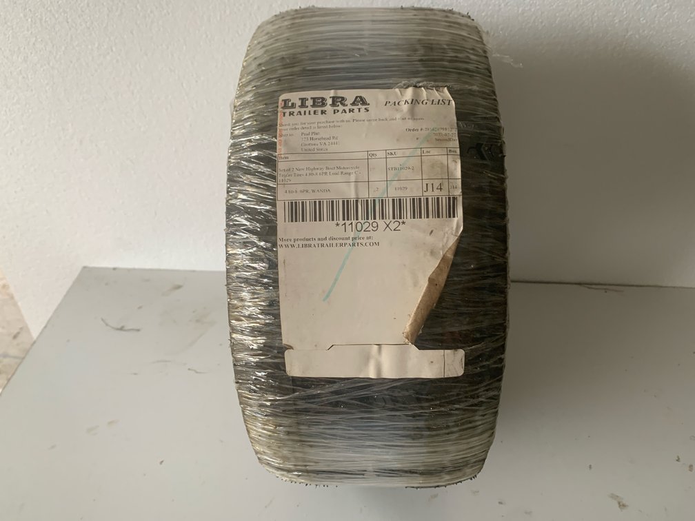 Trailer Tires, 4.80-12 and 4.80-8