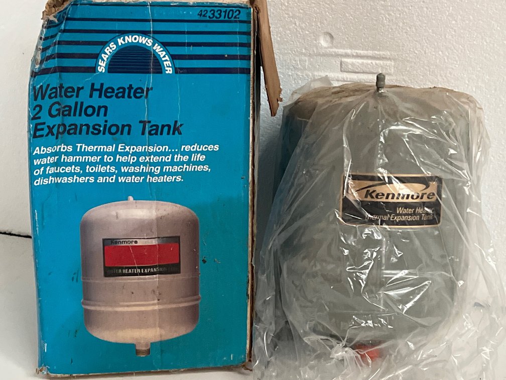 Kenmore 42 33102 2 Gallon Water Heater Expansion Tank