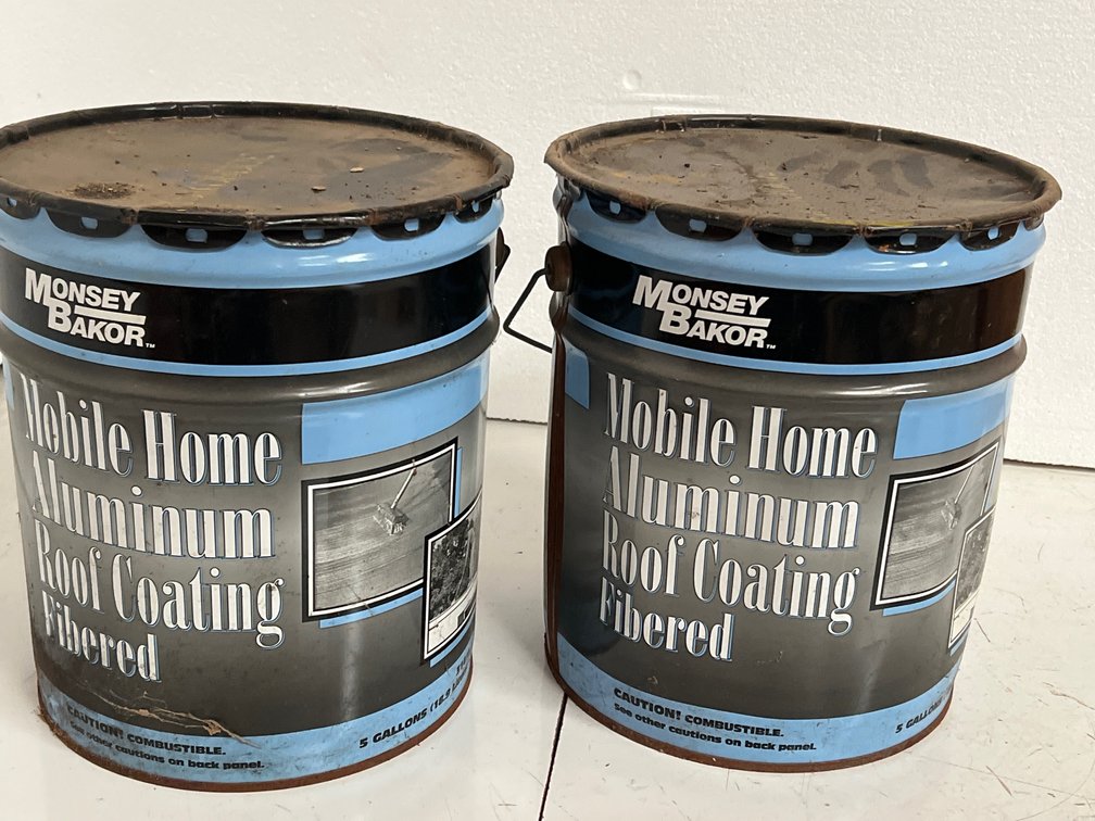 Monsey Bakor Mobile Home Fibered Aluminum Roof Coating