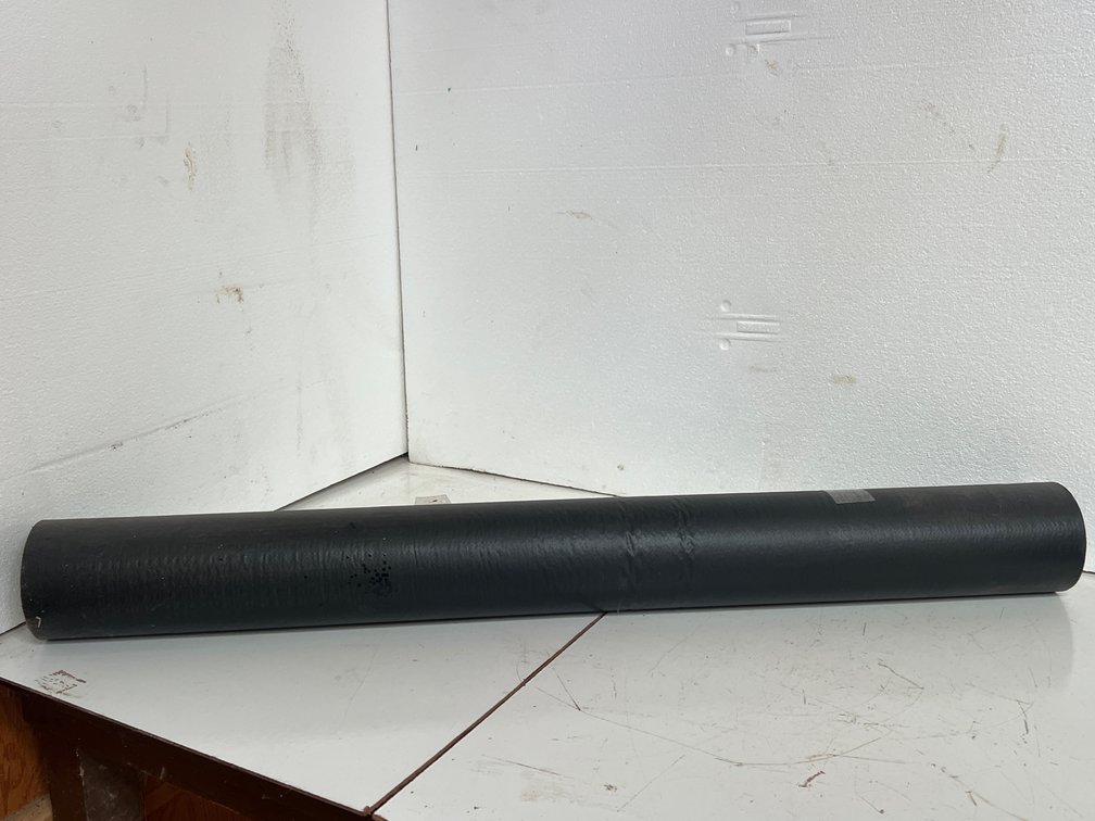 Roll of Black Roofing Felt Membrane