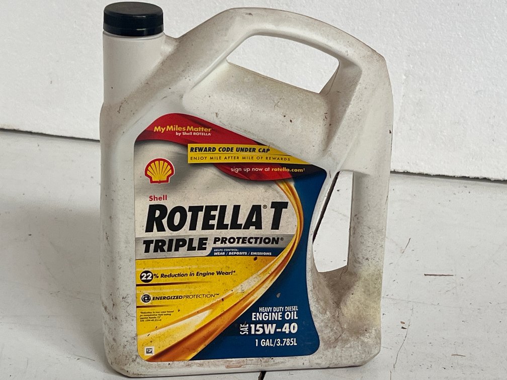Shell Rotella T Triple Protection 15W-40 Diesel Engine Oil