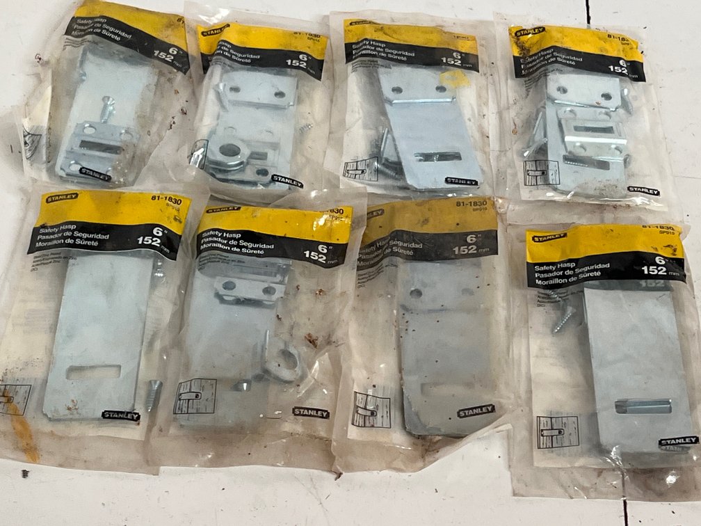 Stanley 81-1830 SP915 6 In Zinc-Plated Steel Safety Hasps
