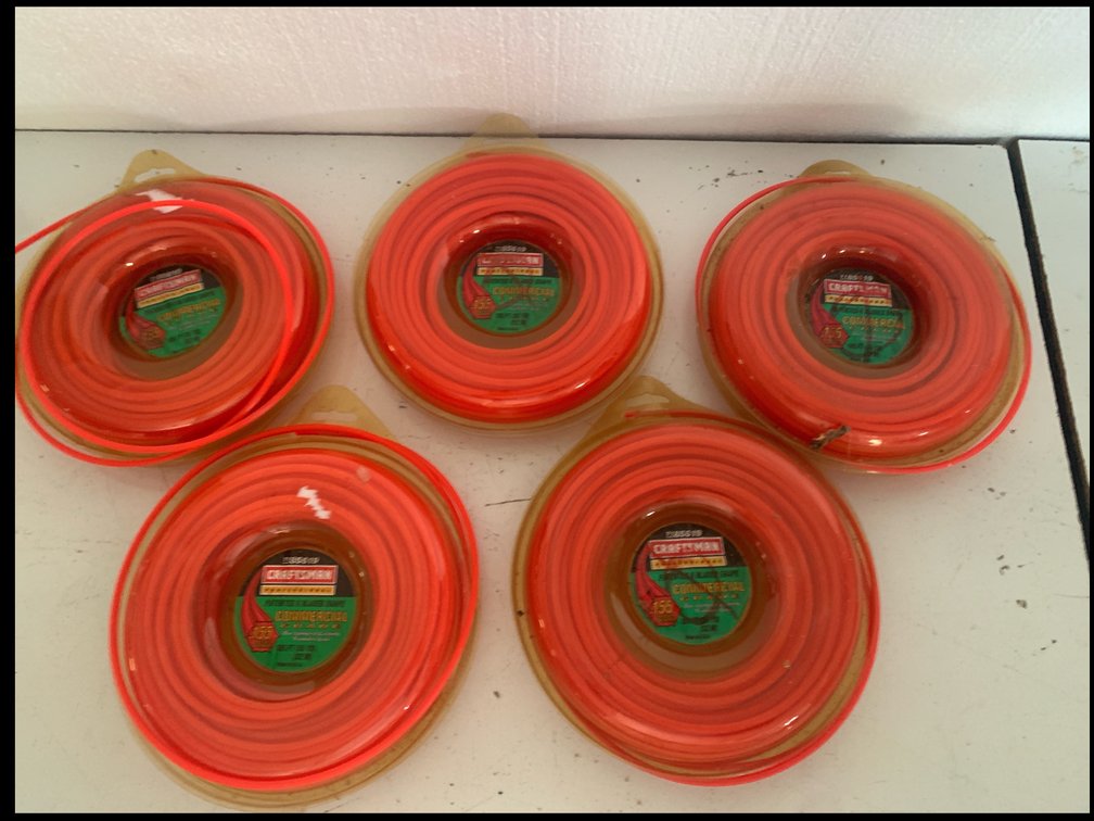 Craftsman Commercial Grade .155 Trimmer Line, 5 Packs