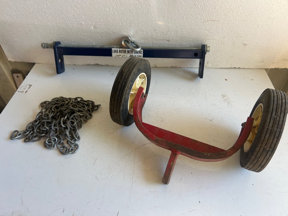 Load Rotor, Wheeled Frame Assembly and Chain