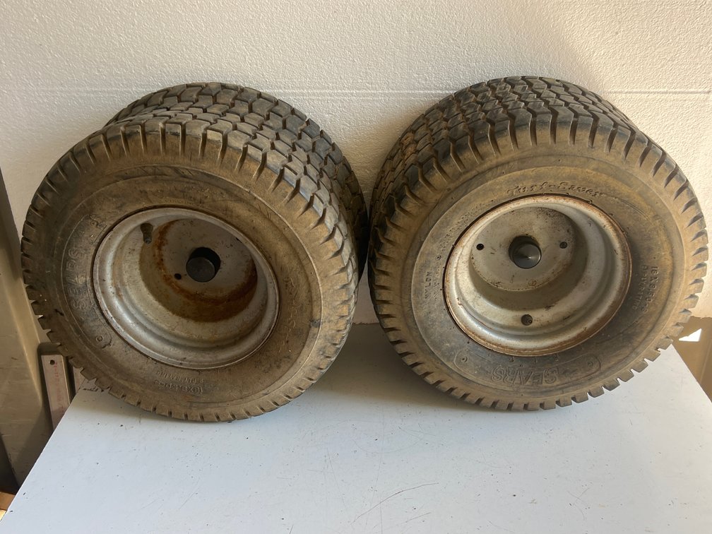 Sears Turf-Saver Lawn Tractor Wheels and Tires